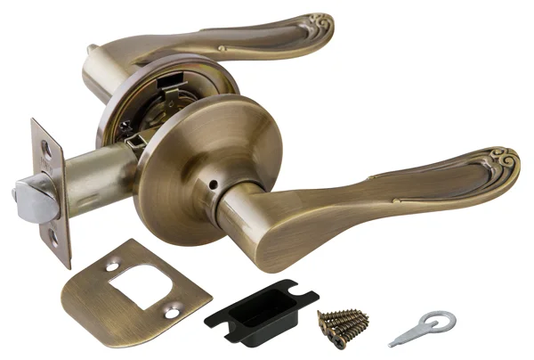 Ручка-защелка без фиксатора PUNTO 6030 AB-P бронза