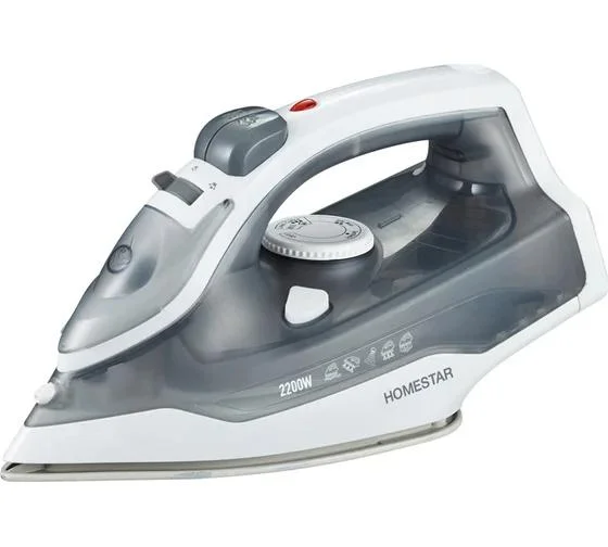 Утюг HOMESTAR HS-4011 серый (2200Вт, пар, подошва нержавеющая сталь, антинакипь, капля стоп)