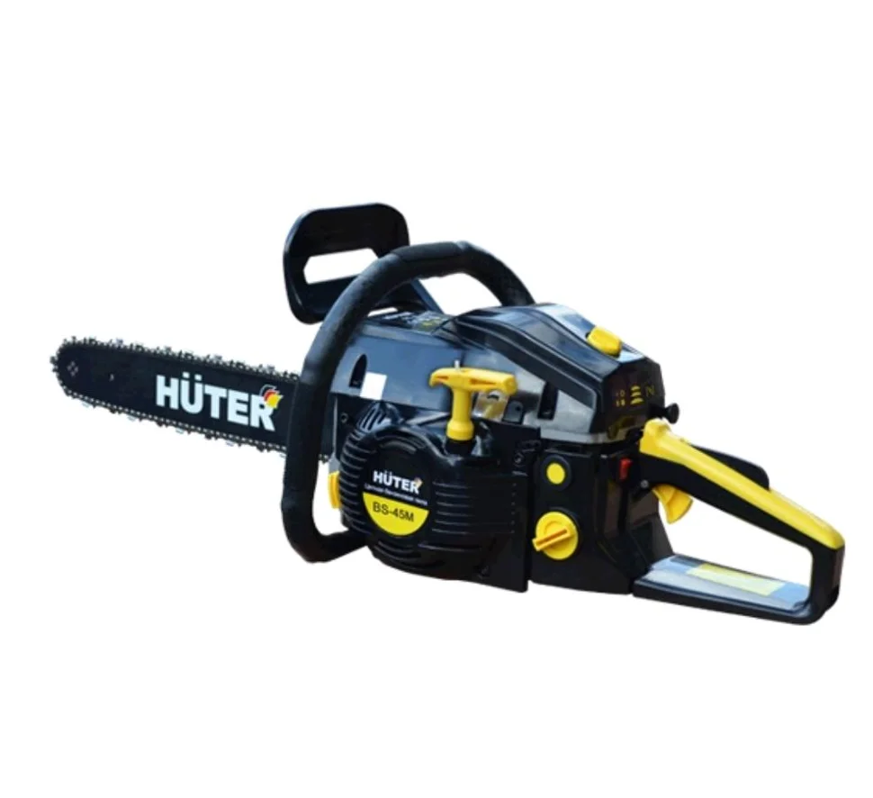 Бензопила HUTER BS-45M, 1700Вт, шина 40см, шаг цепи 3/8"