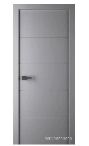 Дверь BELWOODDOORS "ARVIKA" глухая 70 (21-8) smart core эмаль светло - серый