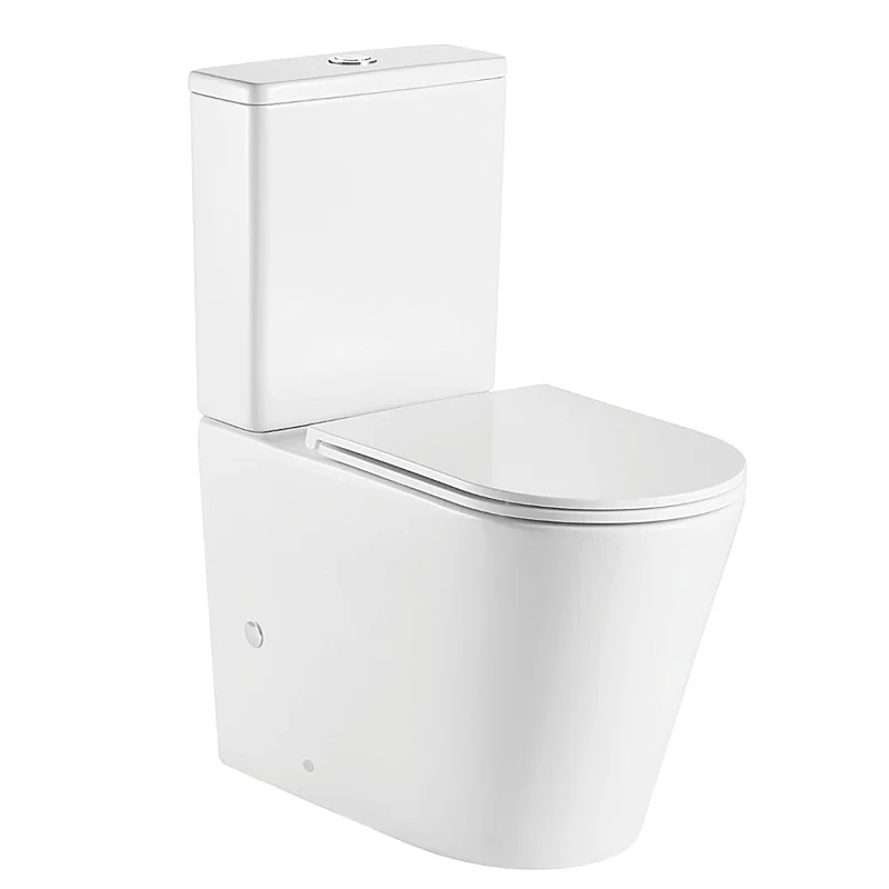 Унитаз-компакт AZARIO Vetro (ТОРНАДО) 605х380х825 напольный, безободковый, с бачком и сиденьем микролифт (AZ-2149-UQ1)