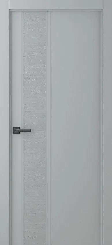 Дверь BELWOODDOORS "Твинвуд 1" глухая 70 (21-8) smart core эмаль светло - серый