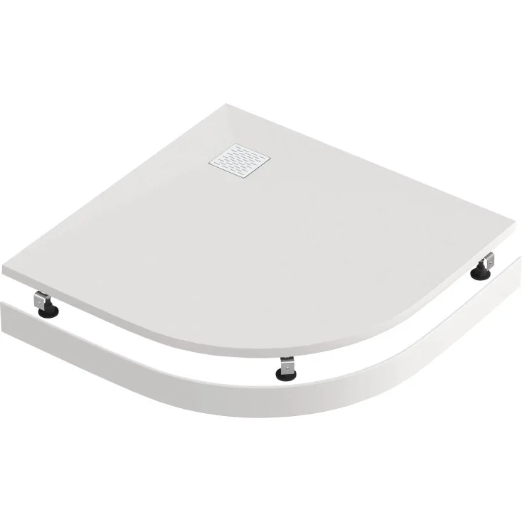 Экран Good Door ABS для литьевого поддона Essentia R 900*900 Белый