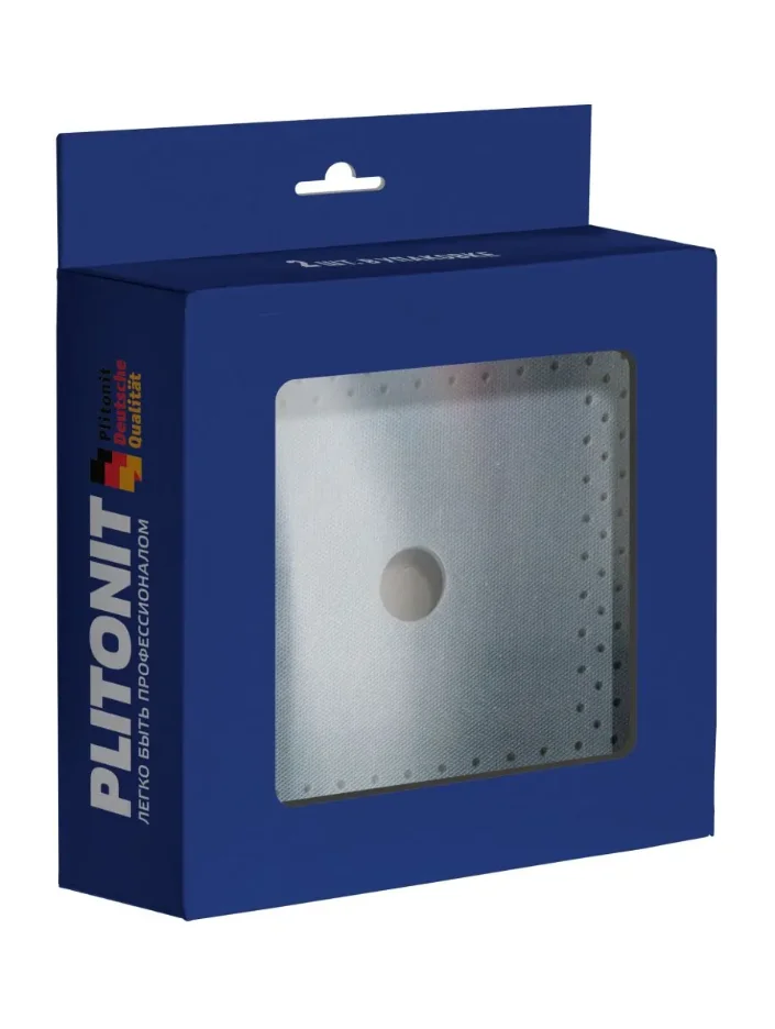 Манжета гидроизоляционная настенная PLITONIT 120х120 мм (комплект 2 шт)