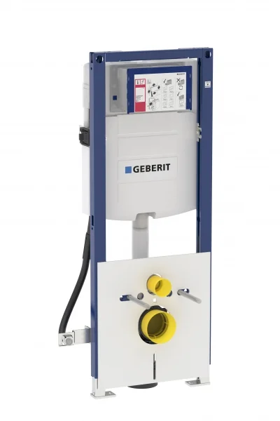 Элемент монтажный GEBERIT Duofix Plattenbau Sigma узкий для подв. унитаза UP320 для клавиш серии "Sigma", 3/6 л. H112 см., S17 см. В комплект входит Элемент монтажный серии Sigma + звукоизоляционный комплект, подготовлен для установки Aquaclean