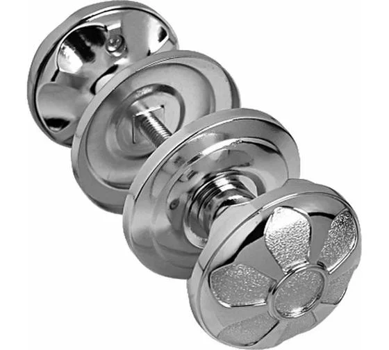 Ручка-кнопка PALIDORE RV-03 PC, хром блестящий