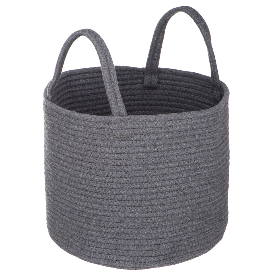 Корзина для хранения "Хлопок", Д300 Ш300 В250, серый