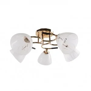 Люстра 12238/5FGD+BK WT