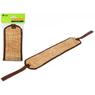 Мочалка лыковая с ручками 70/43х12х0,8см, БАННАЯ ЛИНИЯ