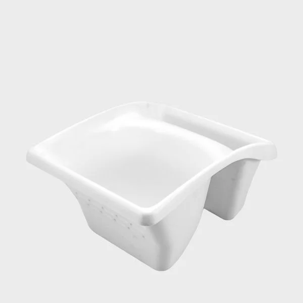 Ковш для краски 1,2л DECOR,180х125х225 мм, белый