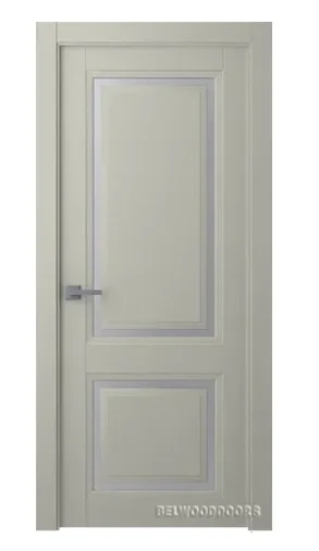Дверь BELWOODDOORS "Аурум 2" стекло Мателюкс белый каленый 90 (21-10) smart core эмаль шелк