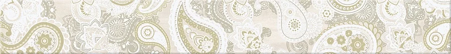 Плитка Azori PANDORA CREMA ORIENT бордюр 63х7,5