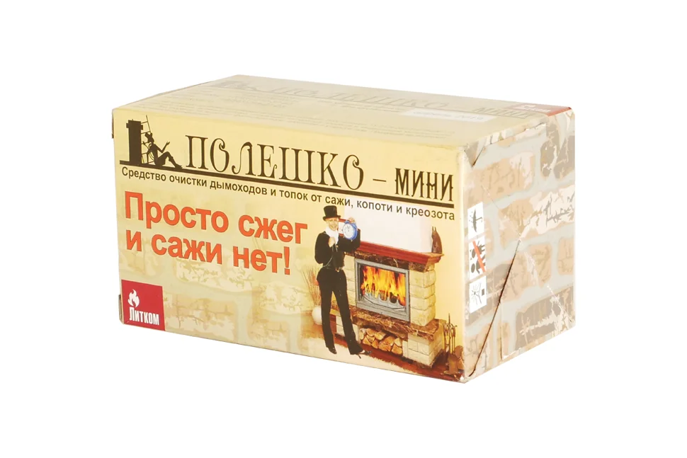 Полено чистки дымохода "ПОЛЕШКО" МИНИ 0,47 кг