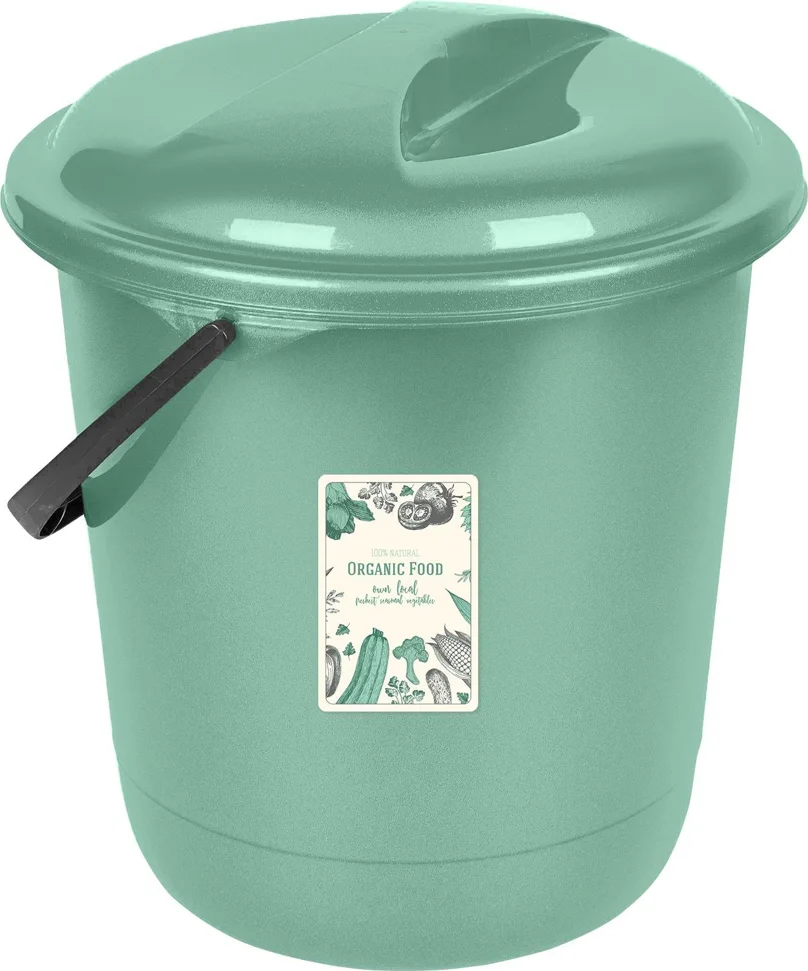 Ведро 12 л Organic Food с крышкой