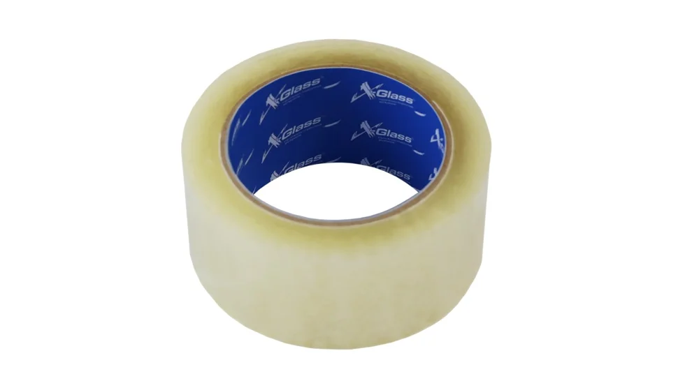 Скотч 50мм х180м (э) X-Glass, прозрачный, арт 05105