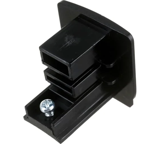 Заглушка торцевая для шинопровода. Цвет &#8212; черный, UFB-C41 BLACK 1 POLYBAG
