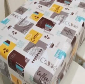 Клеенка ПВХ Флер на тканевой основе 1,4х20м 81920А