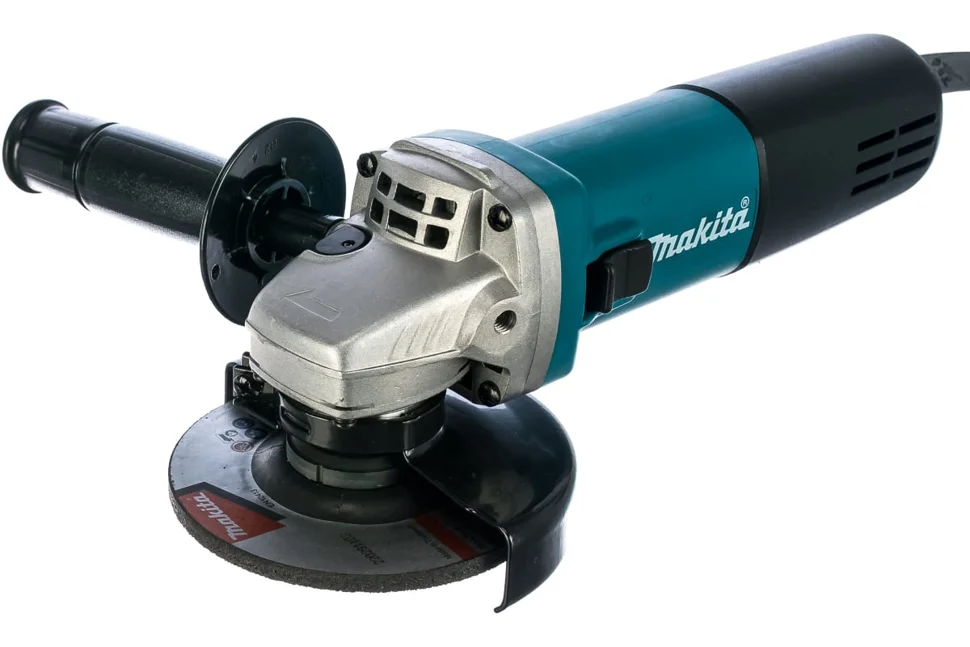 Шлифмашина угловая MAKITA 9557HN (840 Вт, 115мм. 1,6кг, зач.диск, коробка)