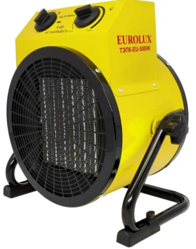 Пушка электрическая Eurolux ТЭПК-EU-5000K (керам.нагревательный элемент,круглая)