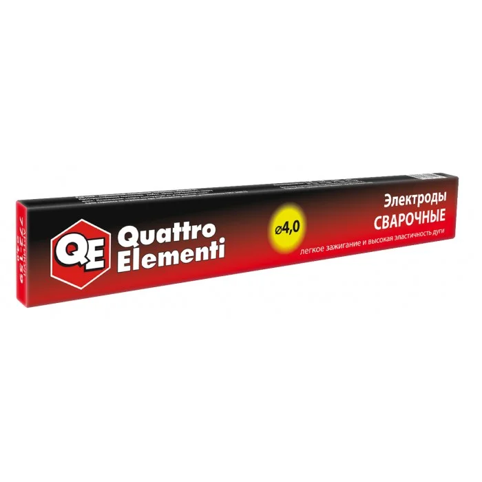 Электроды рутиловые QUATTRO ELEMENTI 4,0мм (0,9 кг)