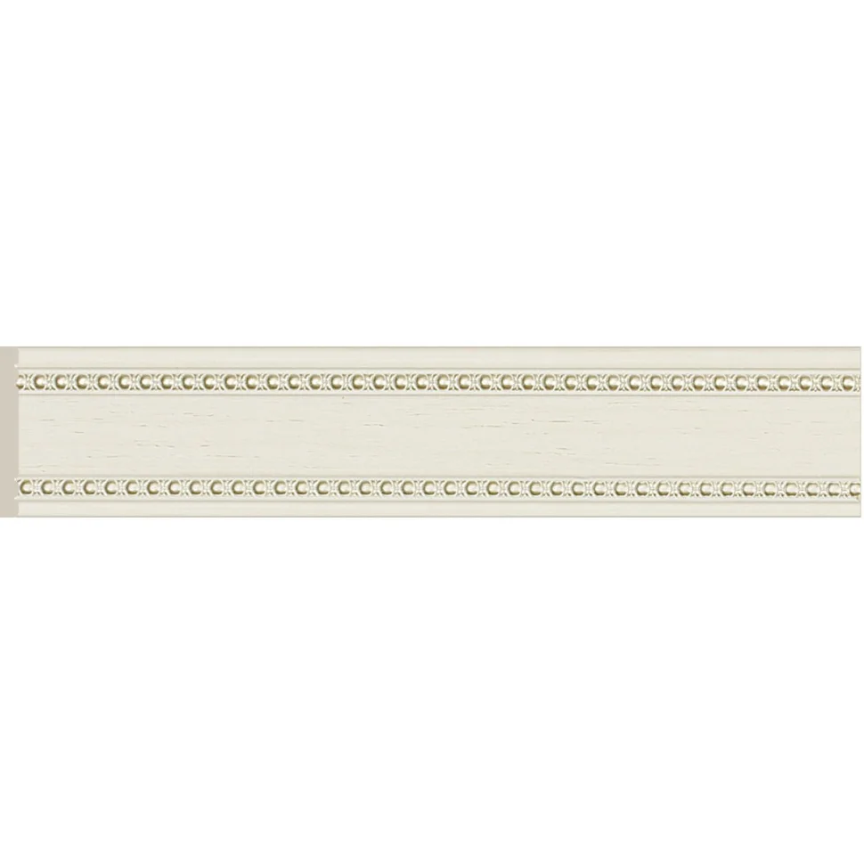 Багет интерьерный COSCA, "Ионики", Карниз 60, "Белое дерево"/21 арт. A60(1)/WS2