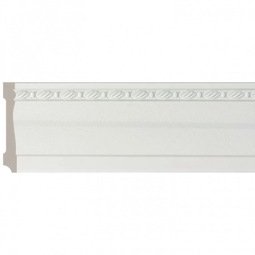 Багет интерьерный COSCA, "Скандинавия", Плинтус 95, "Белый матовый", арт.195-16