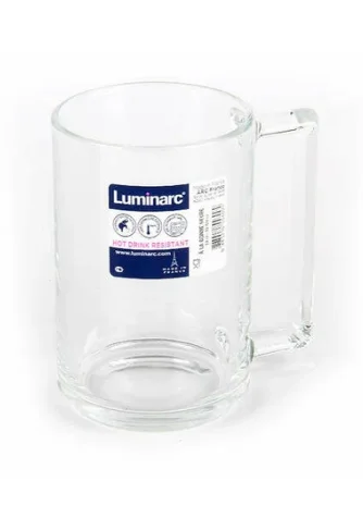 Кружка Luminarc "ФИТНЕС" 320мл N0192 прозрачная