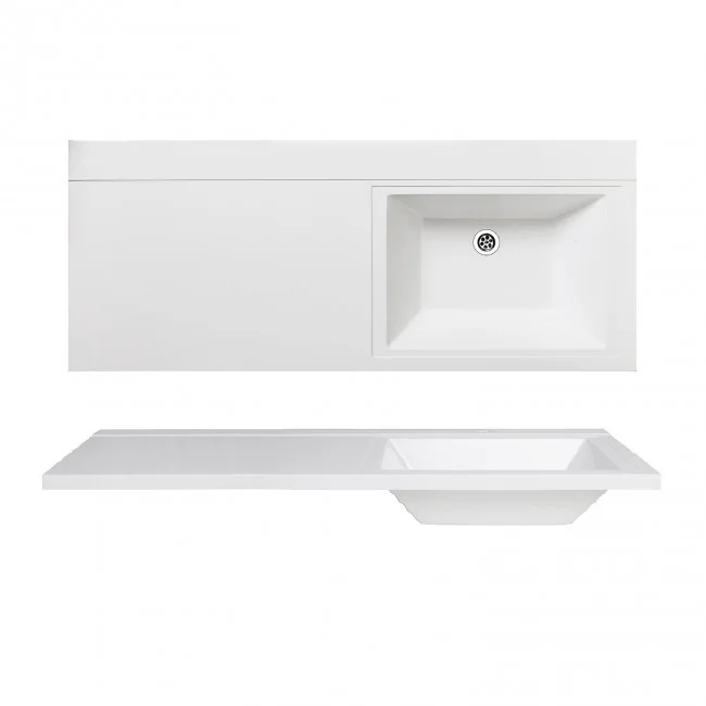 Умывальник RUNO мебельный Гамма 120 лайт левое крыло (00-00001025)