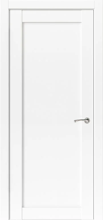 Дверь UBERTURE ЛАЙТ Классика, глухая, модель 11011 лофт белый, 70 экошпон
