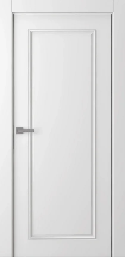 Дверь BELWOODDOORS "Ламира 1" глухая 80 (21-9) smart core эмаль белый