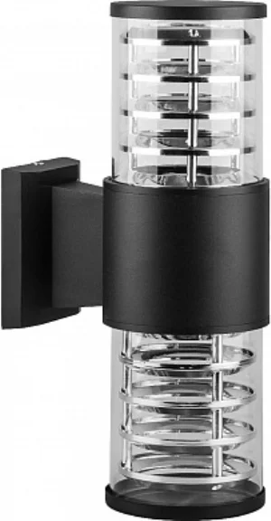 Фонарь уличный Feron DH0802 Техно 230V E27 черный