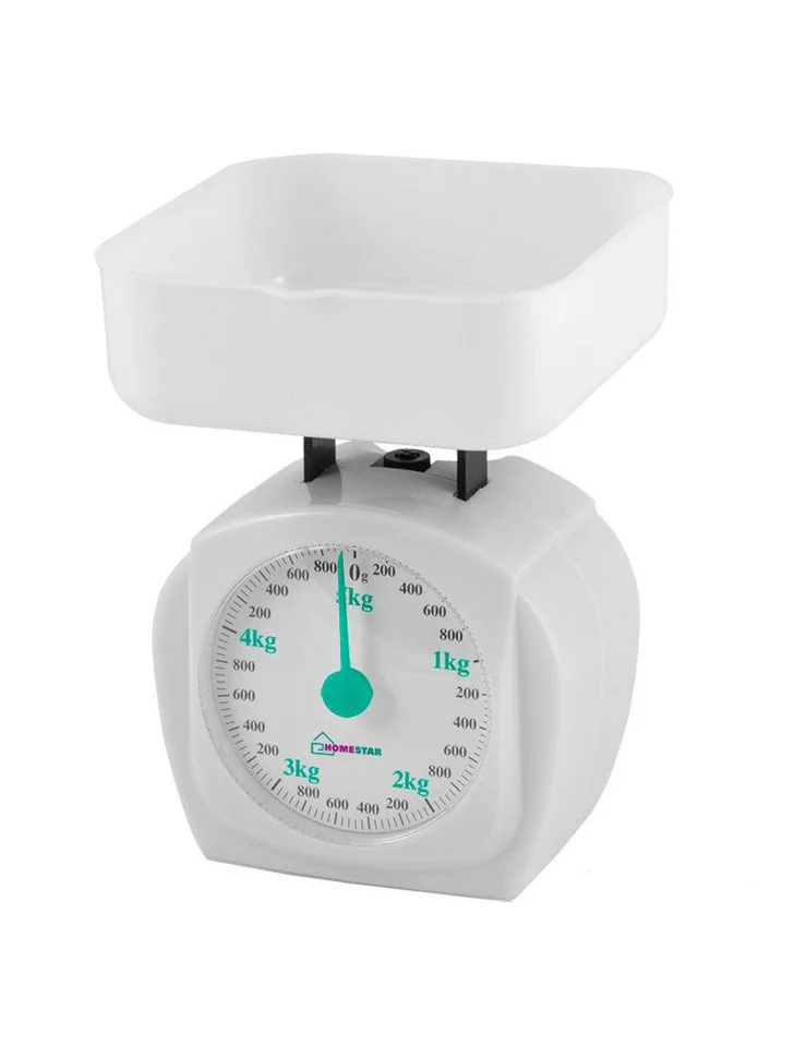 Весы кухонные механические HOMESTAR HS-3005М, 5 кг, зеленые
