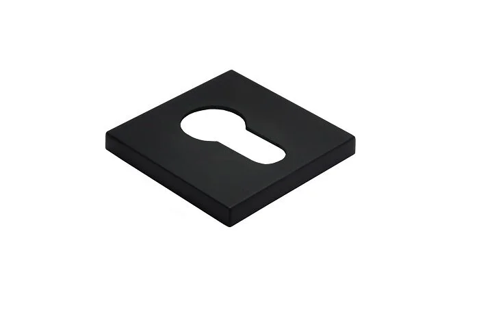 Накладка дверная под цилиндр MORELLI MH-KH-S6 BL черный (2шт.)