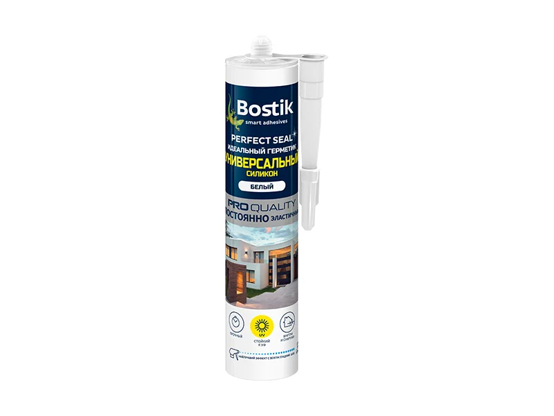 Герметик силиконовый BOSTIK Perfect Seal Универсальный белый 280мл