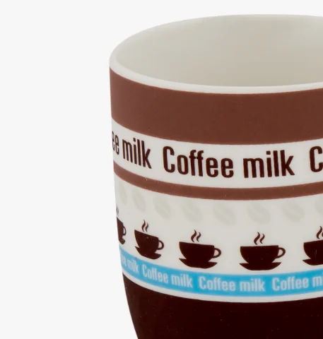 Кружка Rainbow WWCOF-4 фарф 360мл бочка Coffee 4