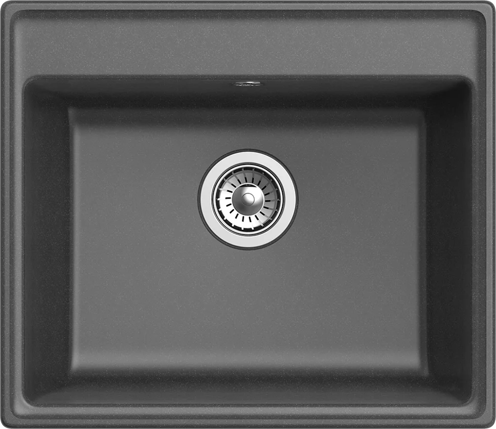 Мойка композитная GRANFEST VERTEX GF-V-580, цвет графит