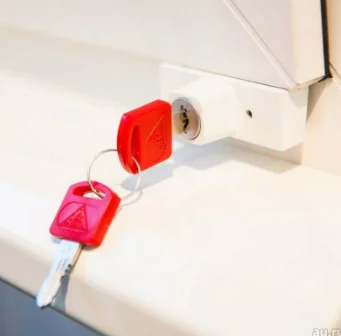 Замок детский "Safe Lock" цвет белый