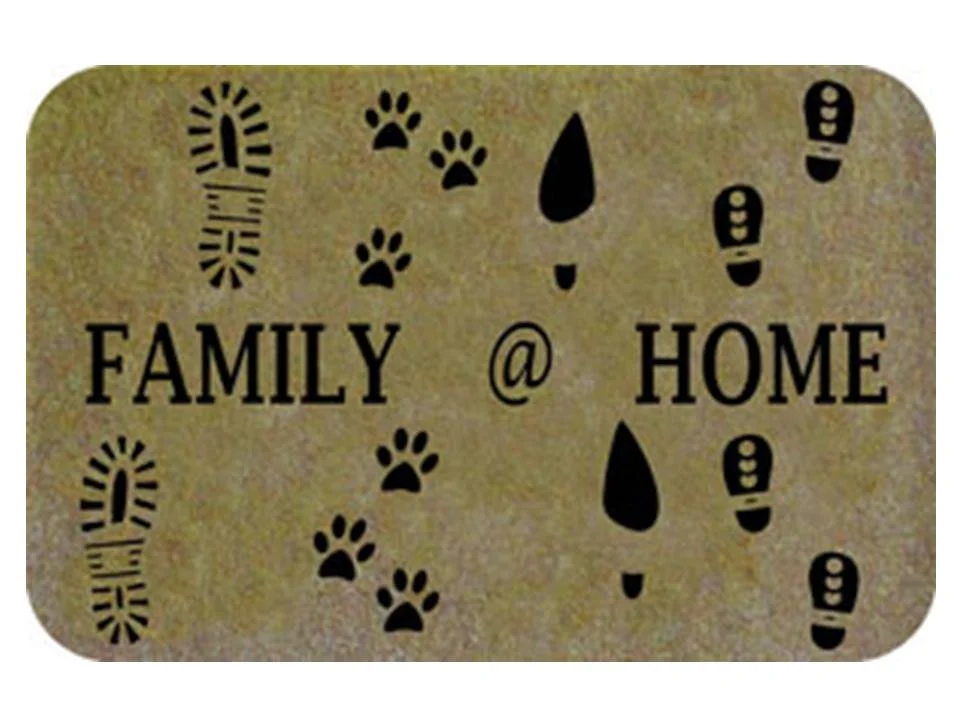 Коврик Familia "Следы" 45х75 см, SunStep