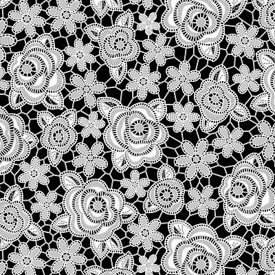Клеенка виниловая Муза 1,32х22м Розы 7096-013-white&#92;grey
