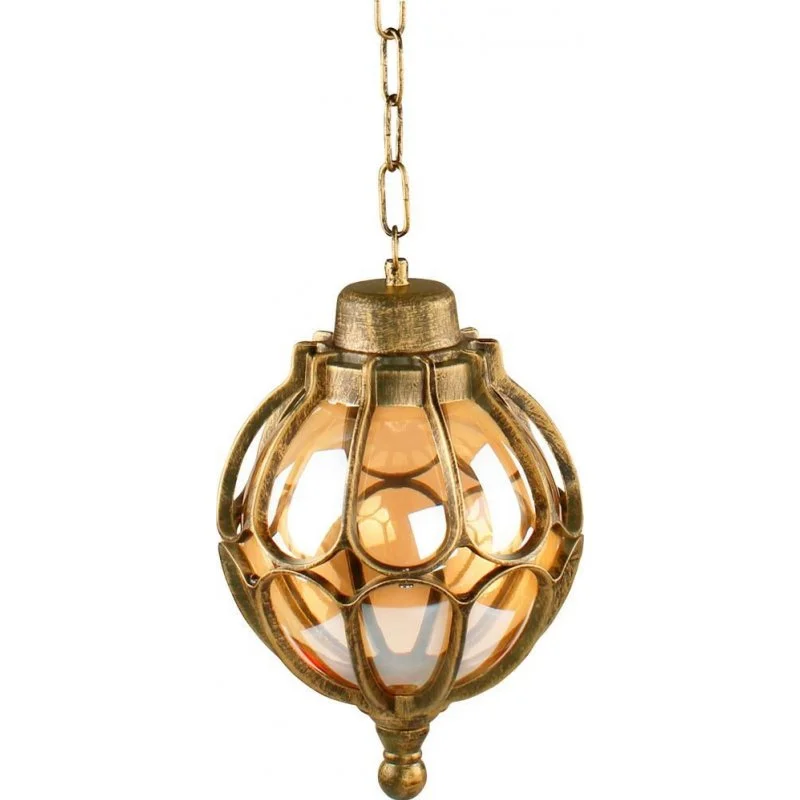PL3805 60W 230V E27 220*220*840мм черное золото (на цепочке) ОТК арт 11370