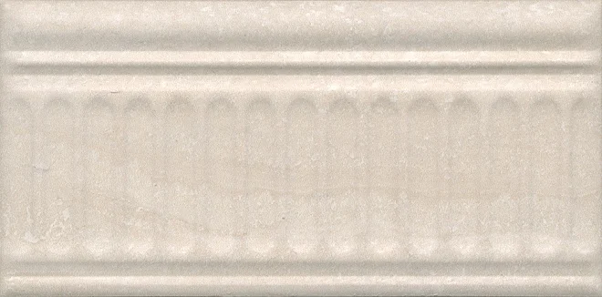 Плитка KERAMA MARAZZI Олимпия беж структурированный бордюр 20х9,9х9,2 арт.19047&#92;3F