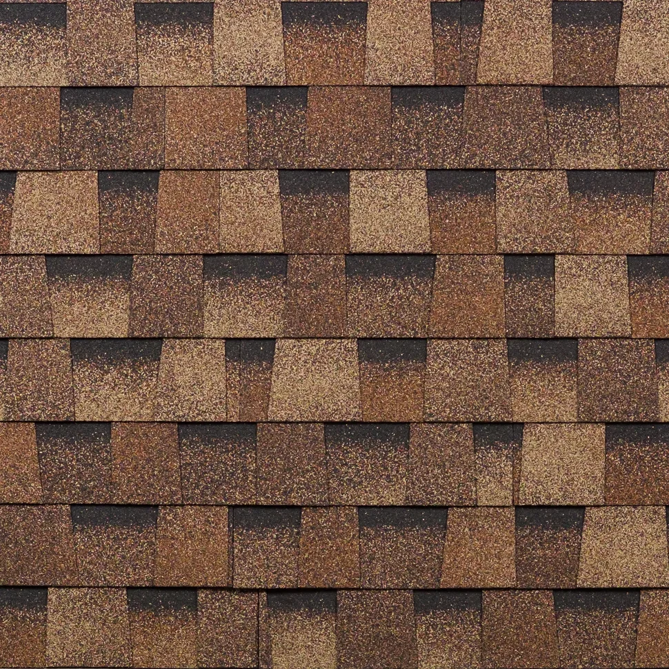 Черепица гибкая ТЕХНОНИКОЛЬ SHINGLAS КАНТРИ Бронза S=2,6м2/уп, нарезка=Джаз