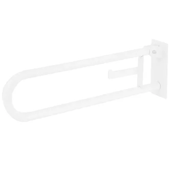 Поручень откидной для людей с ограниченными возможностями, белый