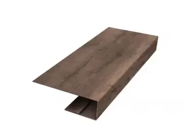 J-профиль Print White Wood (Беленый Дуб) для софита 25*18*3м.п.