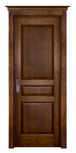 Дверь Гармония глухая массив ольхи, античный орех 90