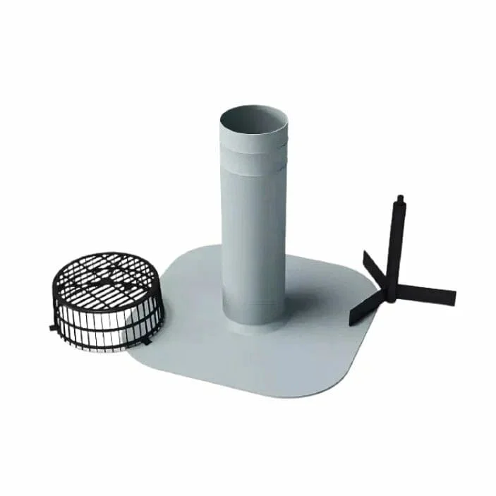 Воронка ПВХ TERMOCLIP экструдированная ремонтная 100х240мм с листоуловителем (ПОД ЗАКАЗ)