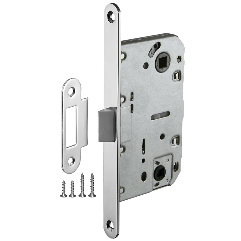 Защелка сантехническая с пластиковым язычком AJAX PLASTLP96WC-50 CP хром