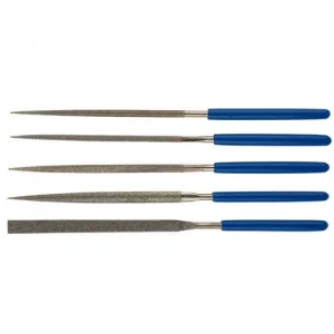 Набор надфилей 160х80мм, ЗУБР "ЭКСПЕРТ", с алмазным напылением, P 140, 5 предметов, в пакете