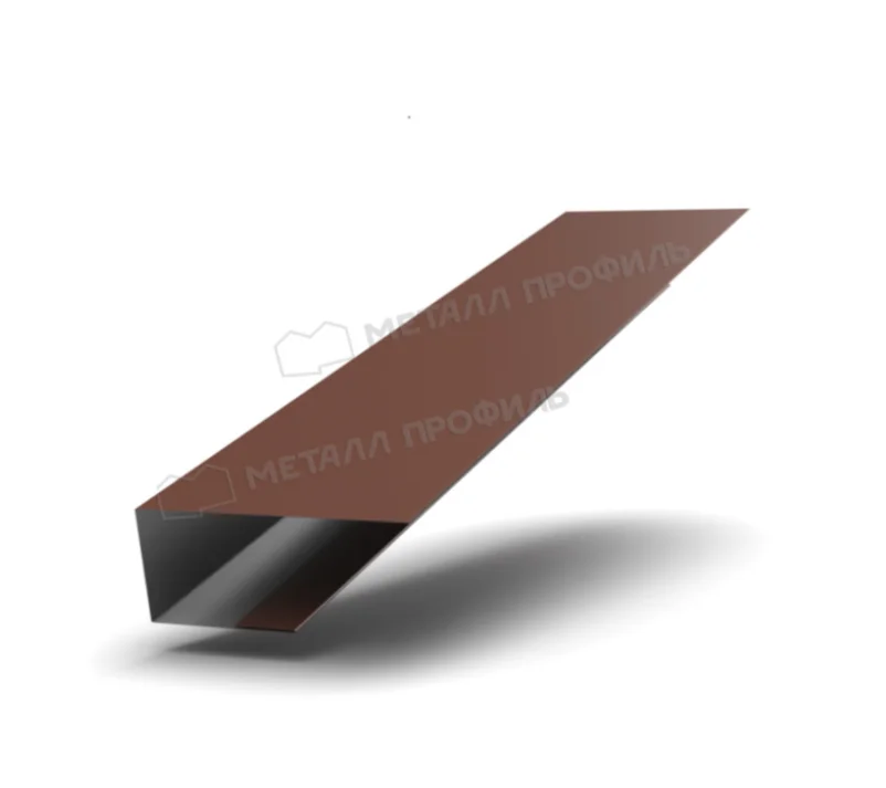 J-профиль Ecosteel Matt ** 0.45мм для М/Сайдинга МП 24*18*3м.п.