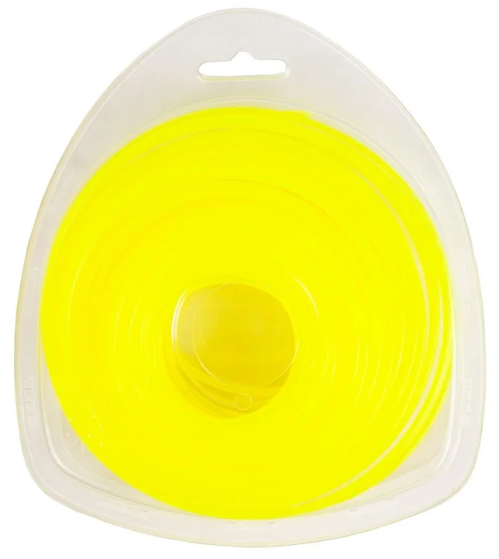 Леска в блистере 2,0мм 12 м, круг, желтый,"Classic line", DDE